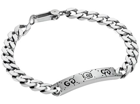 bracelet men gucci|gucci ghost bracelet used.